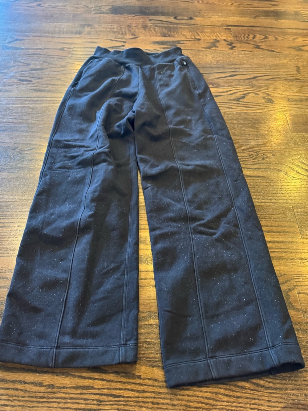 Athleta Wide-Leg Black Pants